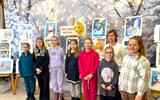 Выставка «PRO ЗИМУ» народной студии изобразительного искусства «Чароўная палітра»