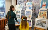 Выставка «PRO ЗИМУ» народной студии изобразительного искусства «Чароўная палітра»