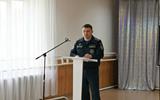 Встреча коллектива учреждения с начальником Молодечненского ГРОЧС Сергеем Костюкевичем