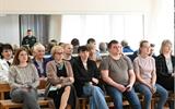 Встреча коллектива учреждения с начальником Молодечненского ГРОЧС Сергеем Костюкевичем
