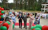Торжественная церемония открытия бассейна государственного учреждения «Республиканский санаторий «Вяжути»