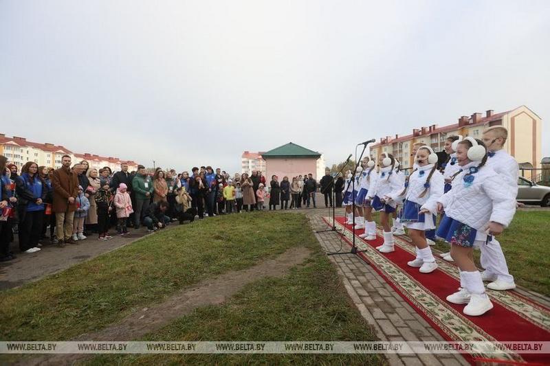 Открытие арт-объекта «Будущее страны в твоих руках»