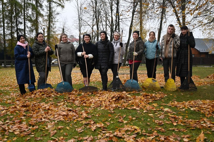 Детский центр культуры "Росток" на Республиканском субботнике - 2025