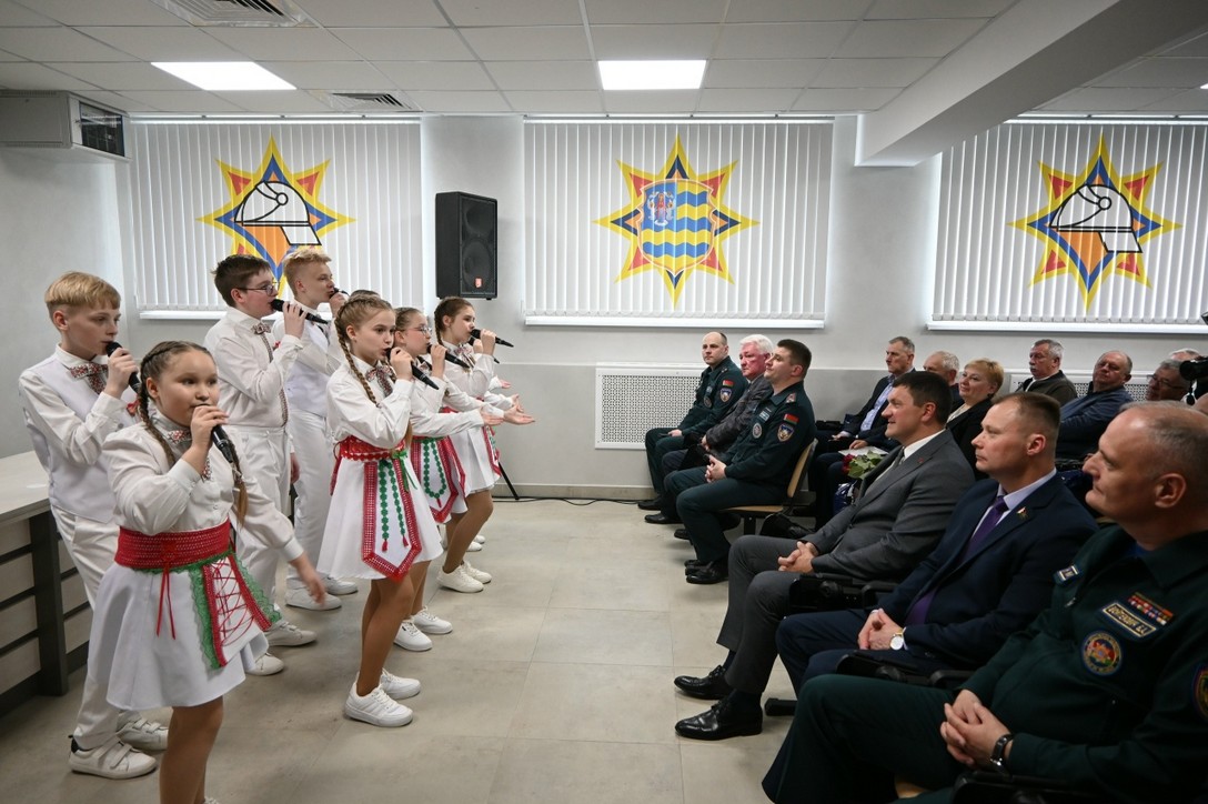Торжественное мероприятие, приуроченное ко Дню чествования ветеранов ОПЧС Минской области